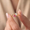 Personalized Toi Et Moi Birthstone Ring