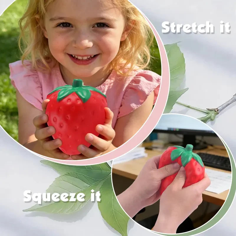 Anboor Foam Strawberry Squishy Toy