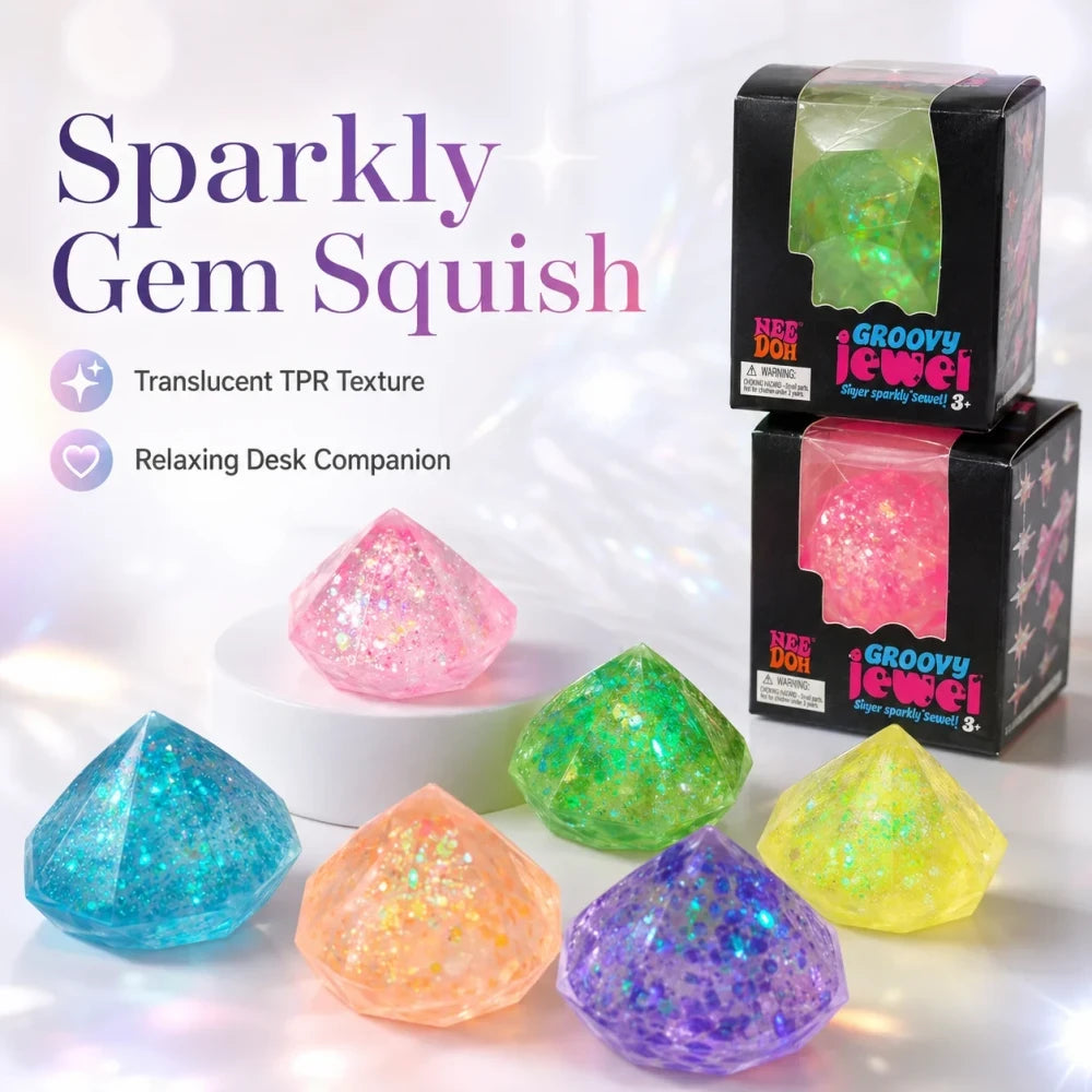 Needoh Diamond Gemstone Squeezing Toy