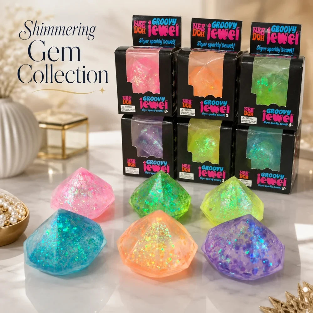 Needoh Diamond Gemstone Squeezing Toy