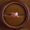Personalized Toi Et Moi Birthstone Ring