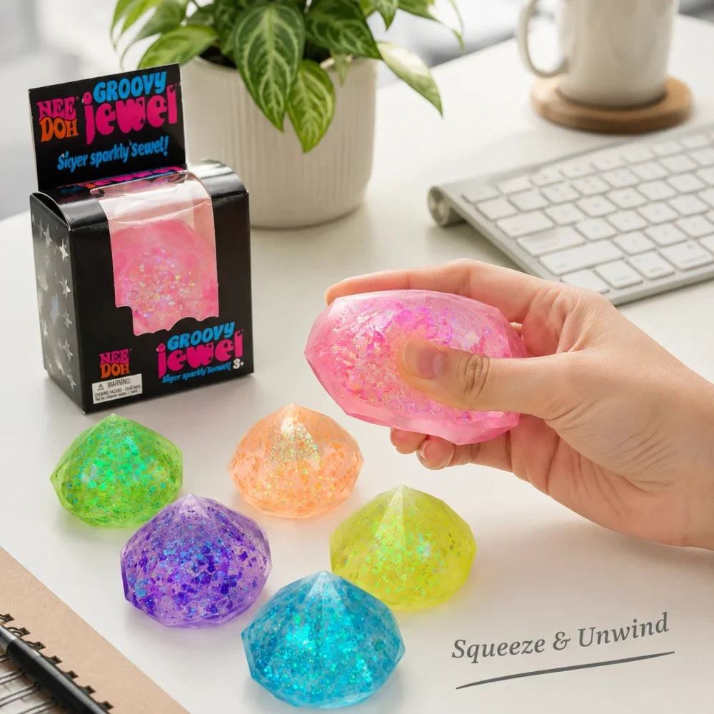 Needoh Diamond Gemstone Squeezing Toy
