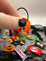 Mini 3D Printed Pumpkin Desk Decor